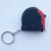 Artículos de Fábrica Métrico e Imperial 1m Cinta Métrica Pequeña 2m Pulgada Pulgada+Cm Llavero Cinta Métrica Mini Regalo Publicitario Cinta Métrica de Acero