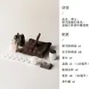 Mokei Puyu juego completo de té para oficina y viajes, juego de té portátil para viajes, incluye un juego de tapa y cuenco y tres tazas, con estuche de almacenamiento