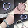 8/10mm Resina Pintura a Óleo Contas Soltas Contas Redondas Artesanal DIY Pulseira Colar Pingente Acessórios para Bolsa