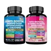 Amazon Más Vendido Transfronterizo Cápsulas de Ashwagandha Magnesio Sudafricano + Cápsulas de Inositol D Cortisol En Stock en el Extranjero Se Puede OEM