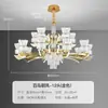 Lustre de cristal de luxo, de alta qualidade e elegante, adequado para sala de estar, sala de jantar e quarto, com iluminação que cuida dos olhos, garantia de 6 anos, luminárias de Zhongshan e outras opções