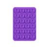 Superventas multiusos de silicona adhesivo de un solo lado ventosa pegatinas para teléfono móvil Cuadrado 24 piezas ventosa adhesivo 3M autoadhesivo antideslizante