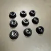 Pads cónicos de caucho de silicona ecológico para pies de máquina, para reducción de ruido, absorción de impactos, antideslizantes, elevación de chasis, resistentes al desgaste, con junta y agujero para tornillo