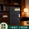 Cuaderno de Hojas Sueltas A7 Estudiante Viaje Cuaderno Estampado Correa de Cuero Suave Libro de Contabilidad Perforado Puede Imprimir Logo