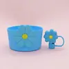 Cubierta Popular Transfronteriza de Silicona para Taza Térmica Tapa Inferior de Silicona para Vaso de Agua Stanley Cubierta Protectora de Silicona con Lazo Venta al por mayor en stock