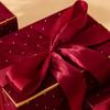 Caja de Regalo para Boda, Caja de Dulces, Caja de Empaque, Caja Vacía, Caja Dura para Recuerdos de Dama de Honor, Caja de Regalo al por Mayor, Caja con Sello Dorado para Llevar