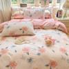 2025 Nuevo Jet Algodón Puro 13070 Juego de Cuatro Piezas Fresco Pequeño Floral Amigable con la Piel Ropa de Cama Juego de Tres Piezas