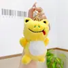 Lindo llavero de cordero de peluche, muñeco de peluche, colgante para bolso de pareja, juguete de máquina de peluches, accesorio de regalo