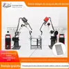 Soldagem de Chapa de Alumínio Industrial Robô de Soldagem de Alumínio Estação de Trabalho de Soldagem com Braço Robótico de 6 Eixos Gabinete de Placa de Alumínio Estação Dupla