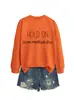 Espere um Pouco Deixe-me Pensar Demais Sudadora Feminina Casual Versátil Confortável para Outono e Inverno Amazon Ebay Independente