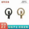 Hebilla ojo de pollo accesorios de herrajes para equipaje hebilla lateral colgante para mochila bolsa con cadena de anillo hebilla de anillo redondo bolsa colgante con cadena hebilla colgante