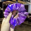 Anillo para el pelo LED luminoso más vendido anillo de intestino grueso transfronterizo europeo y americano disco disco tocado parpadeante cuerda para el pelo anillo para el pelo de salchicha gorda lote