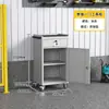 Gabinete de herramientas de ferretería reforzado de alta resistencia, carrito de herramientas móvil para taller de fábrica, caja de almacenamiento de herramientas de reparación de grado industrial con cerradura