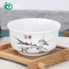 Sala de Estar Gongfu Taza de Té Pequeña Taza de Té de Cerámica Tazón de Té Taza de Maestro de Arcilla Púrpura para el Hogar Para Preparar Té Juego de Té Juego de Vidrio