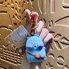 Creativo genuino pellizco música descompresión juguete escupe burbuja llavero colgante de bolsa llavero adornos pequeños regalos al por mayor