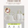 Lustre para Sala de Estar Luz Principal Moderno Simples Atmosférico Francês Creme Abóbora Nuvem Quarto 2025 Novo Iluminação Zhongshan