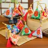 Bolsas de Incenso Zongzi para o Festival do Meio do Outono, Sachês de Artemísia Repelentes de Mosquitos, Enfeites Pendentes, Bolsas de Paz e Bênção, Borlas de Estilo Étnico, Atacado de Fabricantes