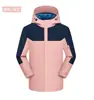 Ropa de carga impresión personalizada bordado logo grupo escuela clase ropa desmontable forro polar personalizado overol exterior abrigo venta al por mayor