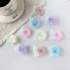 Fio de Gelatina de Fada Estilo Floresta Flor de Camélia Tecido Acessórios para Bolsa DIY Flor de Sapato Acessórios para Chapéu Acessórios para Roupas