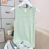 Camiseta de Aire Acondicionado~Chaleco Superior de Yoga Transpirable de Secado Rápido para Mujer para Entrenamiento de Pilates, Correr y Fitness sin Mangas