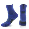 Calcetines Negros para Hombre, Caña Media Deportiva, Resistentes al Desgaste, Hilo Antideslizante, Planta de Toalla, Baloncesto, Anti-Olor, Calcetines Deportivos Antibacterianos 7A