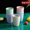 Vaso de agua de plástico transfronterizo, resistente a roturas, adecuado para uso doméstico como vaso para enjuague bucal, vaso conveniente para uso comercial, vaso para bebidas de restaurante, vaso para beber directamente, se puede imprimir con logotipo
