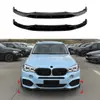 Aplicável a BMW X5 F15 M Sport 14-18 Black Warrior Lábio Frontal Integrado Spoiler Frontal Difusor Kit de Carroceria Modificação