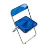 Envío Gratis Celebridad de Internet Casual Mesa de Tienda de Té con Leche Estilo Industrial Mesa de Centro de Acero Inoxidable Silla Plegable Simple Lujo Ligero Mesa y Silla de Comedor