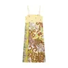 Venta al por mayor para comercio exterior: Vestido midi estampado de retazos versátil estilo europeo y americano, novedad otoño 2026