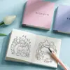 Caderno Quadrado de Bolso, Bloco de Notas Simples de Alta Qualidade, Caderno Mini Portátil para Anotações Rápidas de Estudante