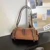 Bolso de Mano con Hombro Retro Escarchado Transfronterizo 2026 Otoño/Invierno Nuevo Versátil para Viajes Diarios Bolso de Hombro Único Bolso Casual Simple