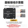 Convertidor de potencia para automóvil de 24 V a 12 V, para camión, autobús, navegación modificada, audio, transformador de 24 V a 12 V, 15 A