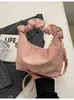 Bolsos Populares para Mujer 2025 Nuevo Alta Gama Textura Moda Versátil Bolso de Hombro Cruzado Bolso de Mano Plegado Popular