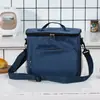 Bolsa Térmica de Ombro Único em Tecido Oxford Transfronteiriça Portátil de Mão Moda Bolsa de Gelo para Viagem ao Ar Livre em Família Bolsa de Piquenique atacado