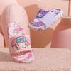 Bonitas zapatillas japonesas Sanrio para niños, sandalias antideslizantes de suela suave con dibujos animados de verano para interiores y exteriores, para bebés y niños.