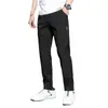 Pantalones Elásticos en Cuatro Direcciones Transfronterizos para Hombre Verano Delgados de Secado Rápido Sueltos Modernos Rectos Casuales Largos Venta al por Mayor Moda para Hombre