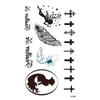 Pequeñas pegatinas de tatuaje fresco viento Harajuku pegatinas de tatuaje coreanas suministro de Amazon fábrica en stock pegatinas de tatuaje al por mayor