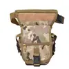 Bolsa Táctica Multifuncional para Pierna para Deportes al Aire Libre, Bolsa Impermeable Resistente al Desgaste para Ciclismo, Bolsa de Cintura Camuflajeada para Montañismo al Aire Libre