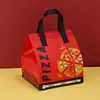 Bolsa Térmica para Pizza, Bolsa Especial para Llevar, Bolsa Desechable con Aislamiento de Papel de Aluminio, Bolsa Tote Extra Grande para Hornear Pasteles