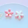 Lançamento Quente Cadarços Laço Rosa Acessório Flor de Cinco Pétalas Desenho Animado Crocs Enfeites DIY Flor para Sapato Acessórios para Cabelo Acessórios de Cabeça