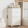 Armario de almacenamiento de doble puerta, ropero infantil de plástico, especializado para colgar ropa, almacenamiento de juguetes, ropero simple para bebé