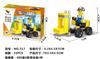 Shunlekang 302 Juguetes DIY Puesto Callejero Serie Ciudad Partículas de Bloques de Construcción Mini Juguetes de Escritorio Transfronterizos para Niños