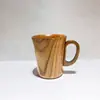 Taza de madera de estilo japonés transfronteriza, taza de sake de madera de azufaifo, taza de agua de madera maciza, taza portátil, taza de té con logotipo láser