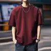 Nova Camiseta Masculina Tendência Estilo Americano Resistente Manga Curta, Outono 2026 Nova Camiseta Masculina Casual Solta de Meia-Manga