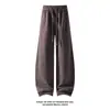 Colección Otoño 2026: Base Blanca, Corte Diagonal, Patrón de Cielo Estrellado, Pantalones de Pierna Curva, Tallas M-5XL, HK26955-Especial P35