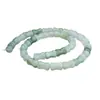 Aiyu Bambú Verde Natural Tianshan Cuentas Cadena Larga Cuentas de Jade Semiacabado Cuentas DIY Mayoreo S5120306