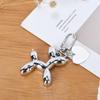 Llavero Perro Soplando Ins Original Llavero de Pareja Nicho Colgante Personal para Bolsa Chica Oscura Genial Accesorios Colgantes para Bolsas