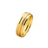 Anillo de Acero de Titanio Tres Vidas Tres Mundos para Mujer, Anillo de Acero Inoxidable de Alta Gama con Forma de Corazón y Trébol de Cuatro Hojas de Acero de Titanio