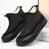 Zapatos de Algodón para Mujer Comercio Exterior Transfronterizo Botas de Nieve con Forro de Felpa, Botas Versátiles Gruesas sin Cordones para Mujer, Botas Resistentes al Frío y Cálidas