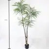 Plantas Verdes Simuladas Bambu Nandina Ecológico Pe Móveis para Casa Plantas Nandina em Vasos Paisagismo Plantas Simuladas Árvores Artificiais